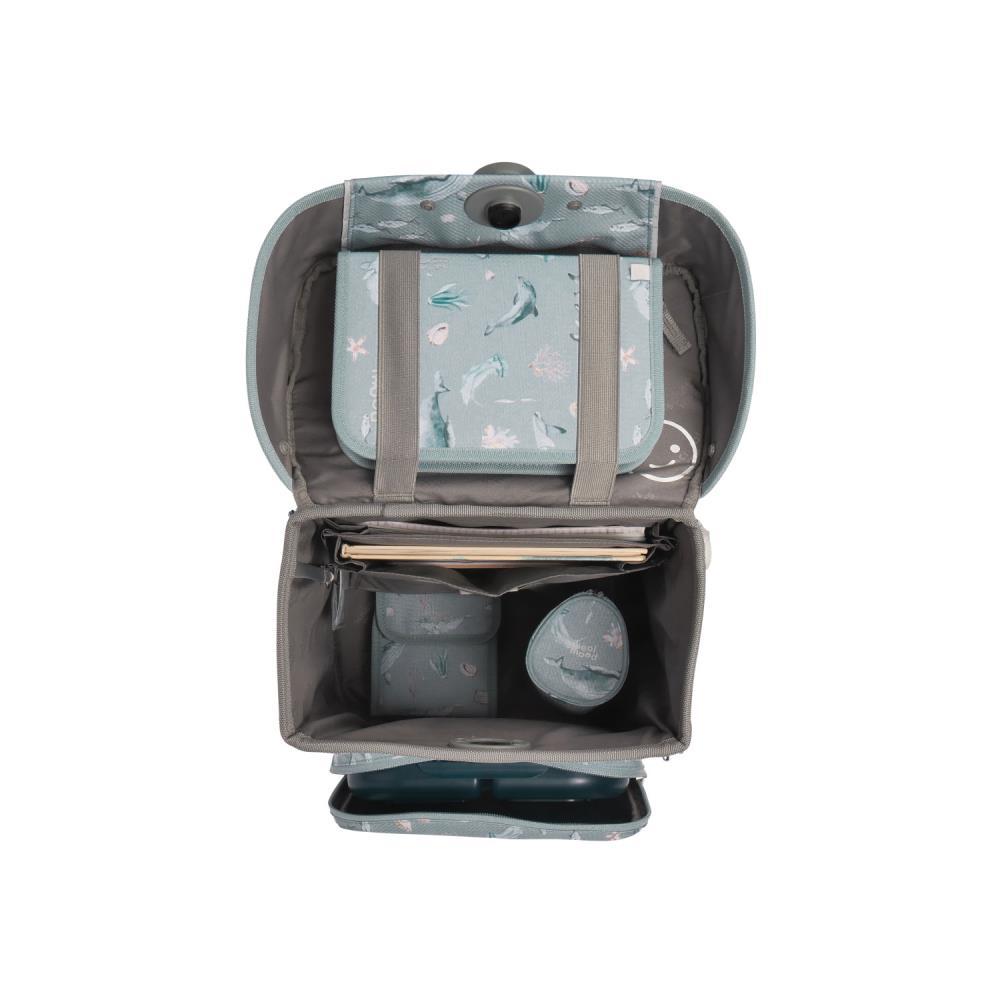 School Mood Champion Aqua Nordic Collection Schulranzen Set 7tlg.