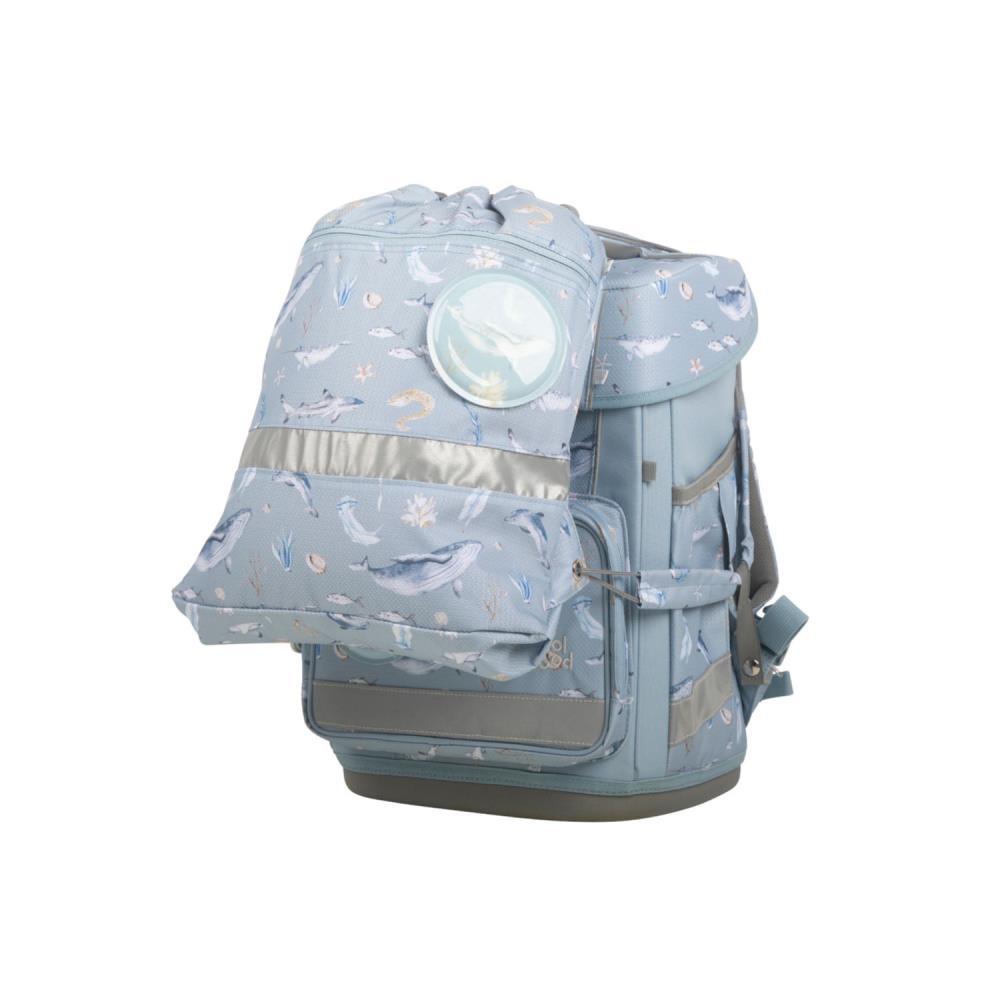 School Mood Champion Aqua Nordic Collection Schulranzen Set 7tlg.