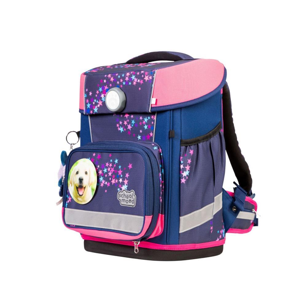 School Mood Champion Pro Leni Hund Schulranzen Set 7tlg.