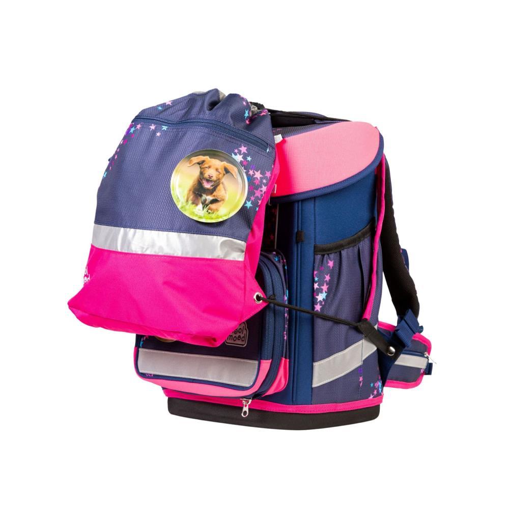School Mood Champion Pro Leni Hund Schulranzen Set 7tlg.