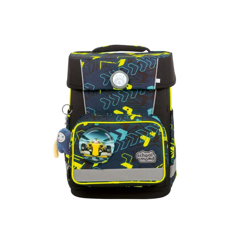 School Mood Champion Pro Elias Rennwagen Schulranzen Set 7tlg.