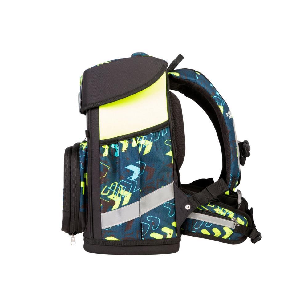 School Mood Champion Pro Elias Rennwagen Schulranzen Set 7tlg.