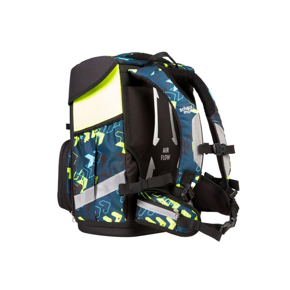 School Mood Champion Pro Elias Rennwagen Schulranzen Set 7tlg.