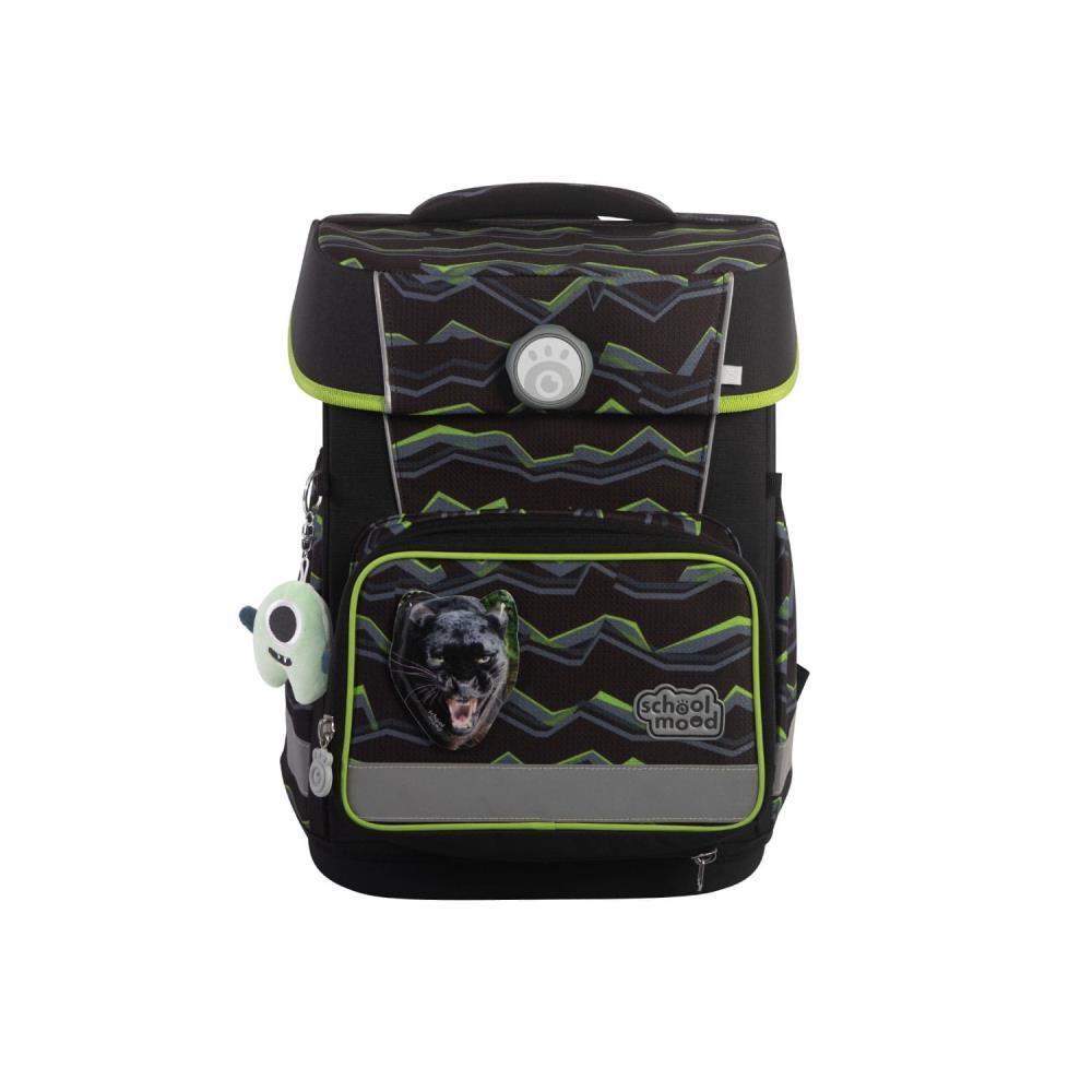 School Mood Champion Pro Finn Raubkatze Schulranzen Set 7tlg.