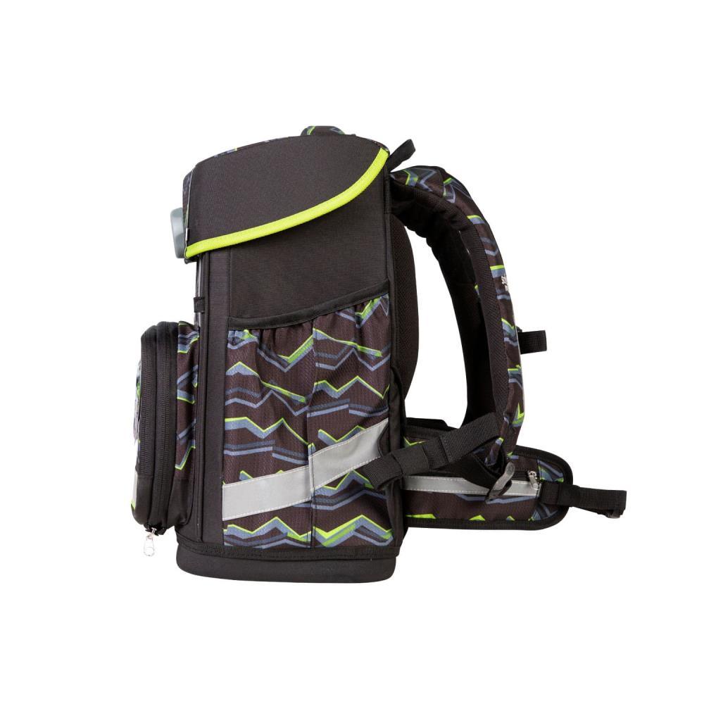 School Mood Champion Pro Finn Raubkatze Schulranzen Set 7tlg.