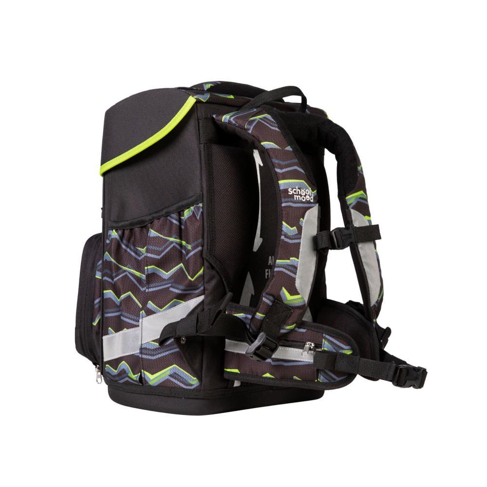 School Mood Champion Pro Finn Raubkatze Schulranzen Set 7tlg.