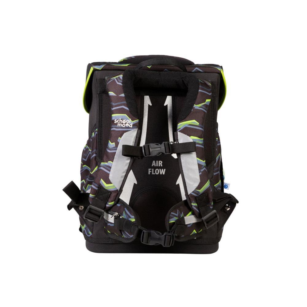 School Mood Champion Pro Finn Raubkatze Schulranzen Set 7tlg.