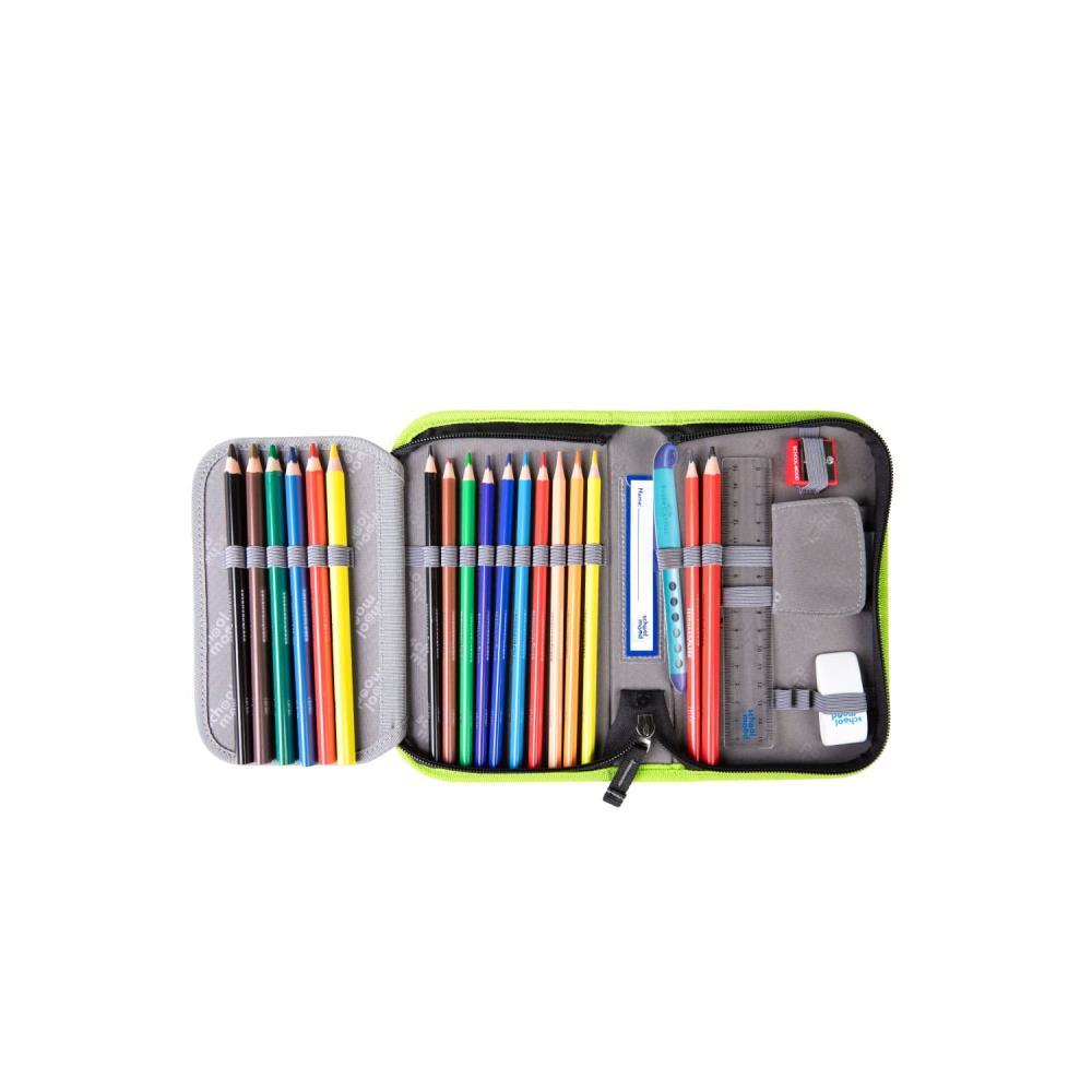 School Mood Champion Pro Finn Raubkatze Schulranzen Set 7tlg.