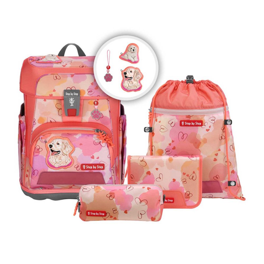 Step by Step Cloud Dog Kira Schulranzen Set 5tlg.