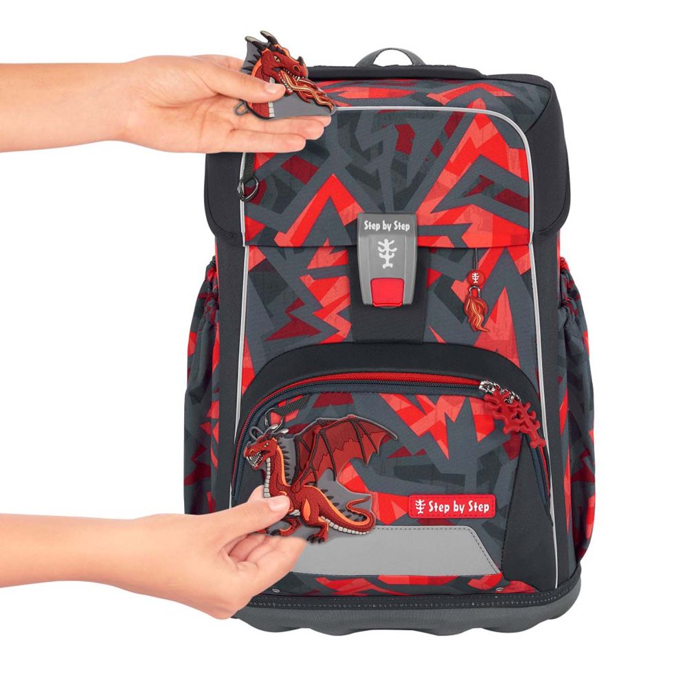 Step by Step Giant Dragon Firo Schulranzen Set 5tlg.