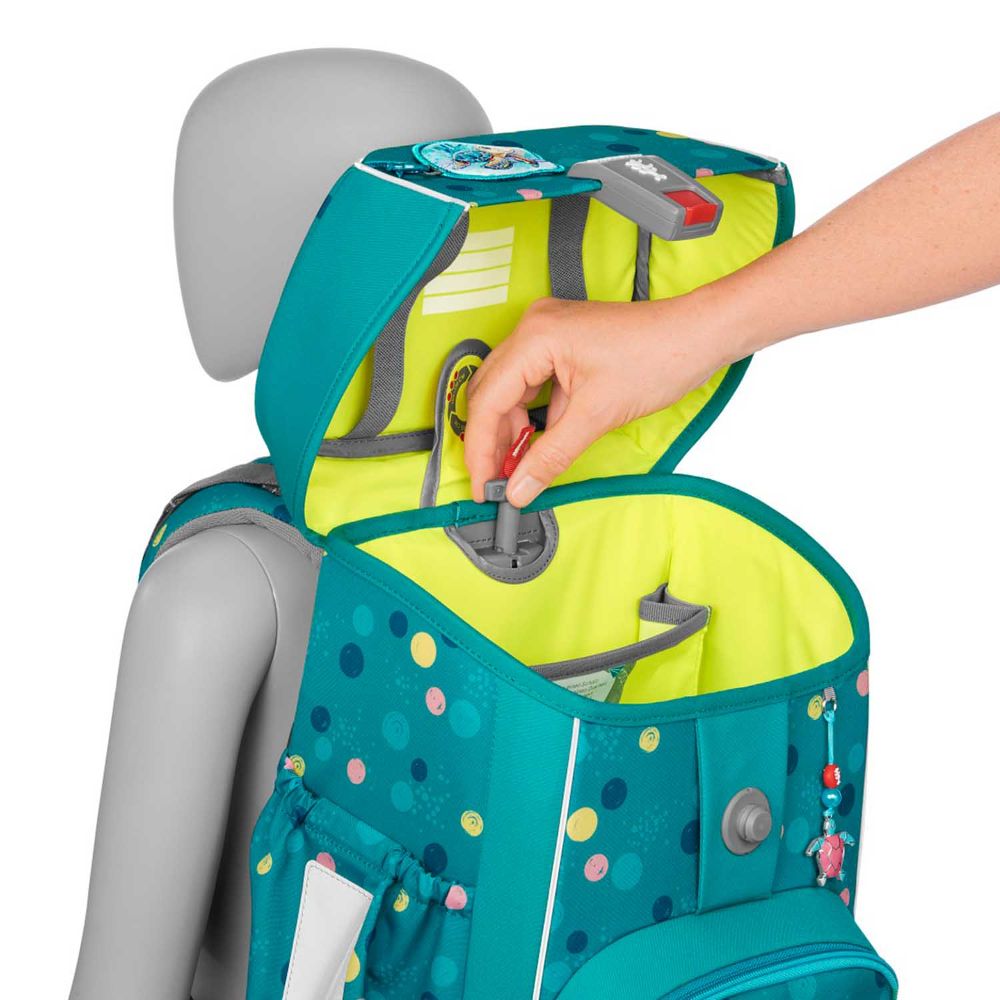 Step by Step Giant Turtle Josi Schulranzen Set 5tlg.