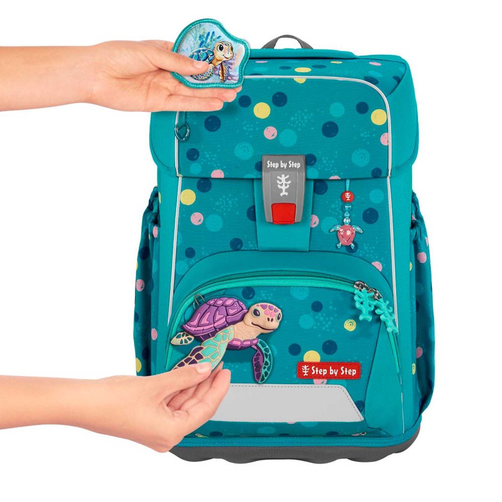 Step by Step Giant Turtle Josi Schulranzen Set 5tlg.