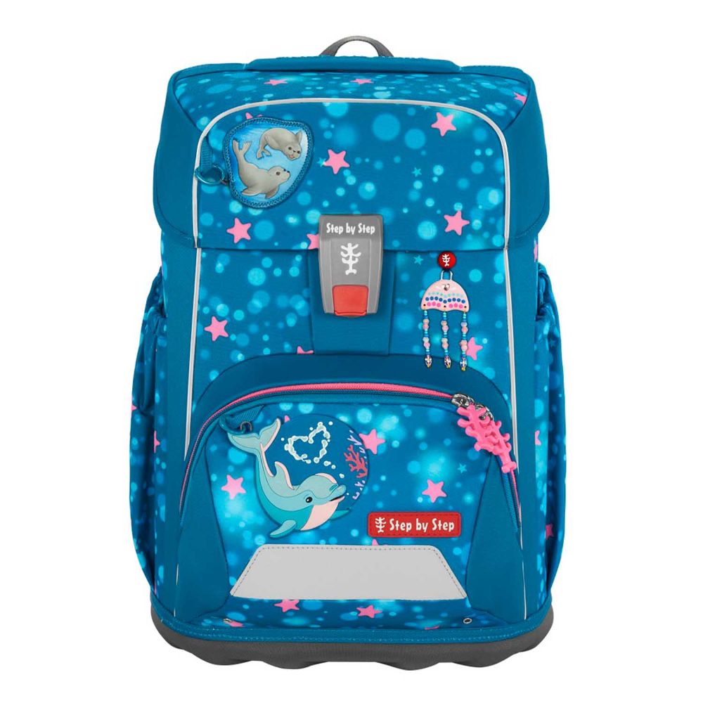 Step by Step Giant Dolphin Azura Schulranzen Set 5tlg.