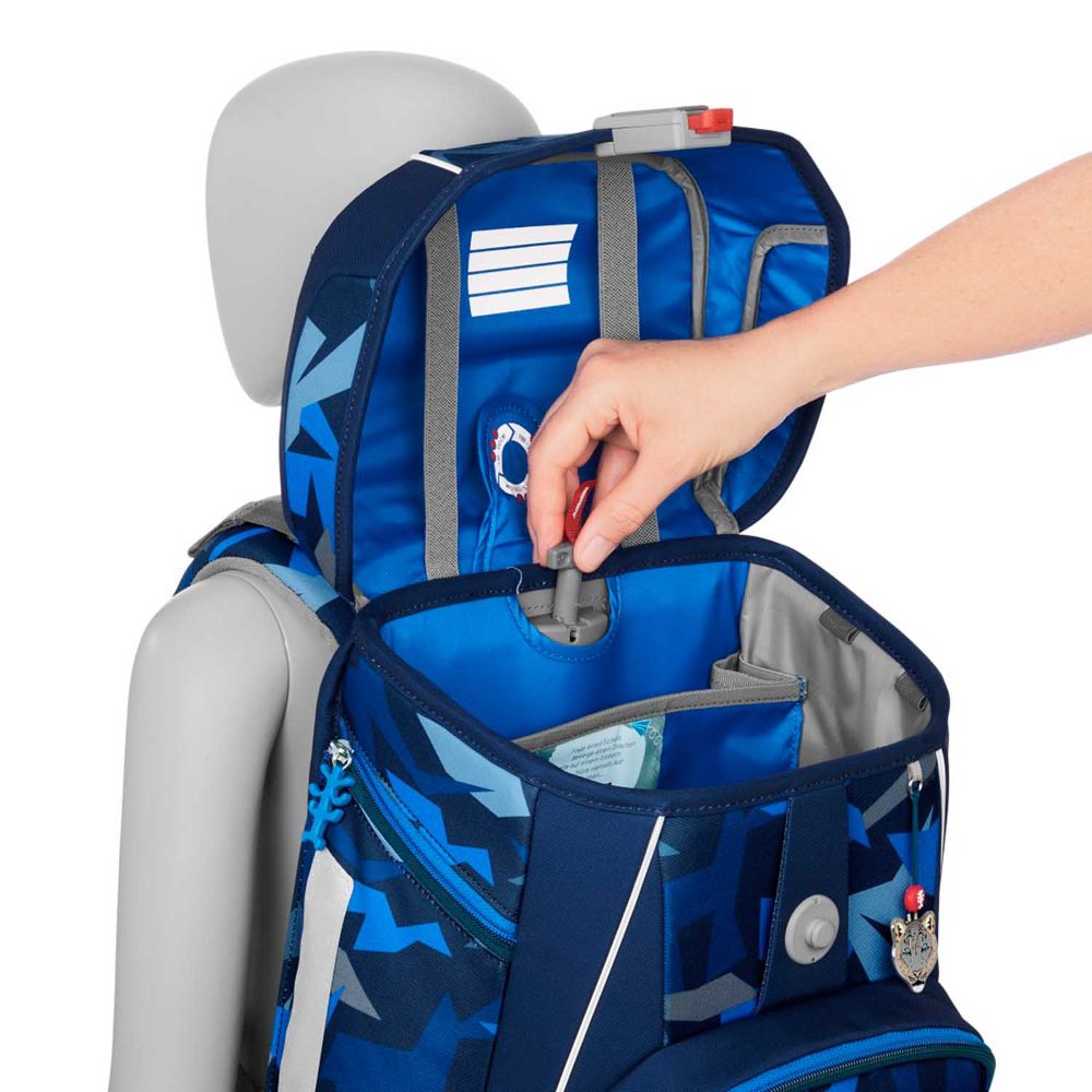 Step by Step Space Snow Leopard Arko Schulranzen Set 5tlg.