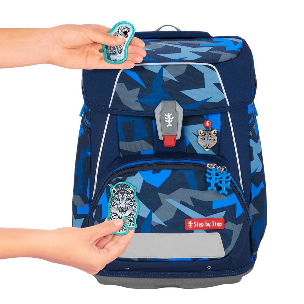 Step by Step Space Snow Leopard Arko Schulranzen Set 5tlg.