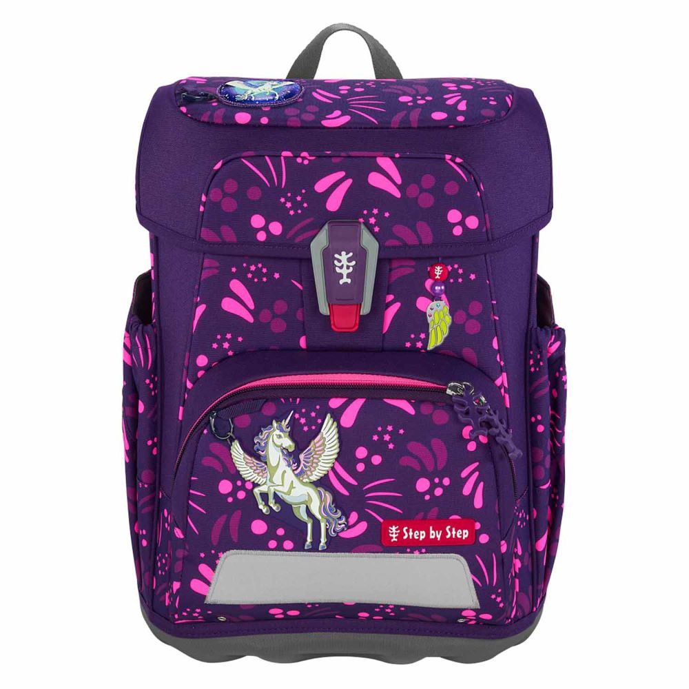step by step Cloud Shine Pegasus Lia Special Edition Schulranzen Set 5tlg.