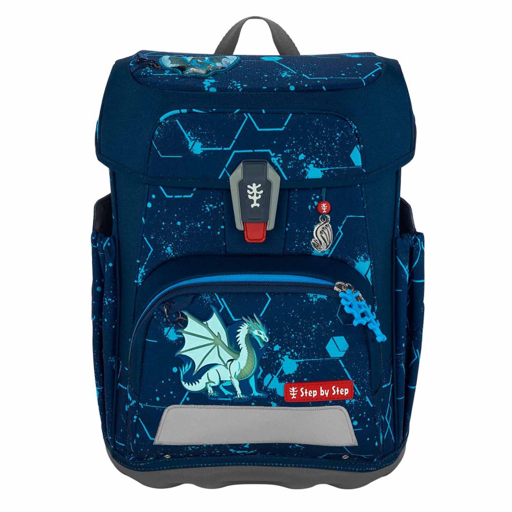 Step by Step Cloud Shine Ice Dragon Tarek Schulranzen 5tlg.