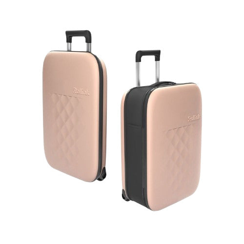 Rollink Vega II Flex 21 Rose Smoke 2-Rollen Bordtrolley S 55cm