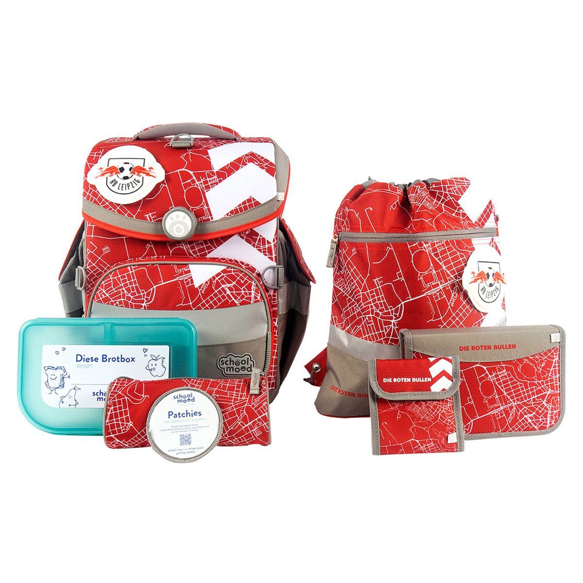 School Mood Timeless Air RB Leipzig Limited Edition Schulranzen Set 7tlg.