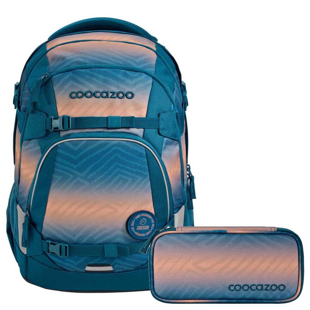 Coocazoo Mate Pacific Tribes Schulrucksack Set 2tlg.