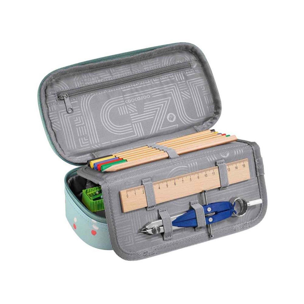 Coocazoo Mate Dancing Dots Schulrucksack Set 3tlg.