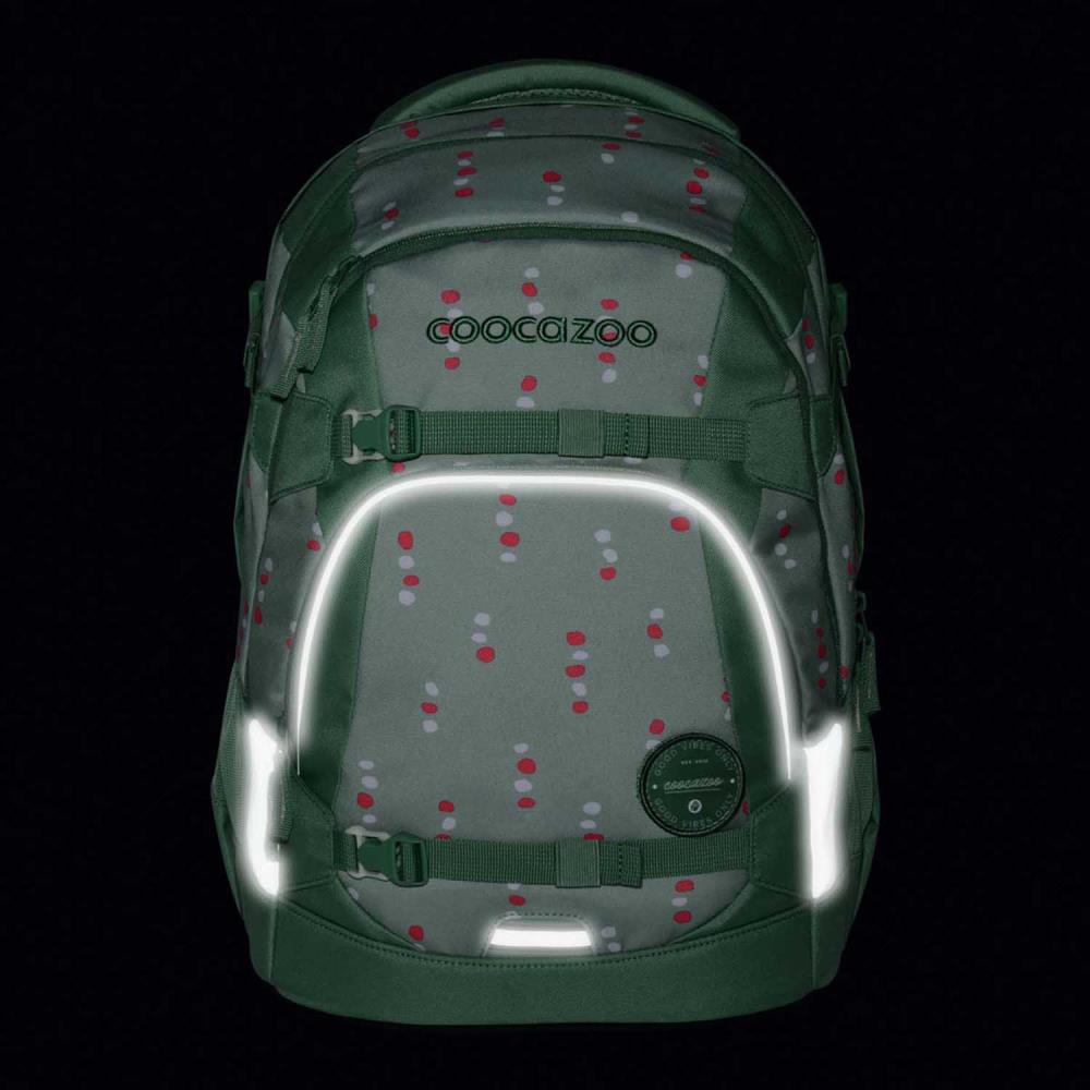 Coocazoo Mate Dancing Dots Schulrucksack Set 3tlg.