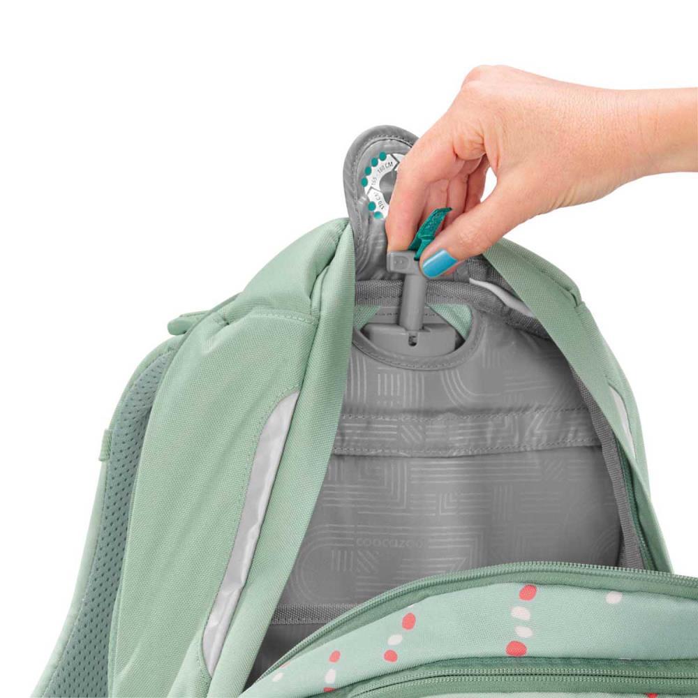 Coocazoo Porter Dancing Dots Schulrucksack Set 3tlg.