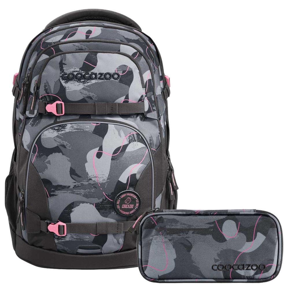 Coocazoo Porter Bubble Brush Schulrucksack Set 2tlg.