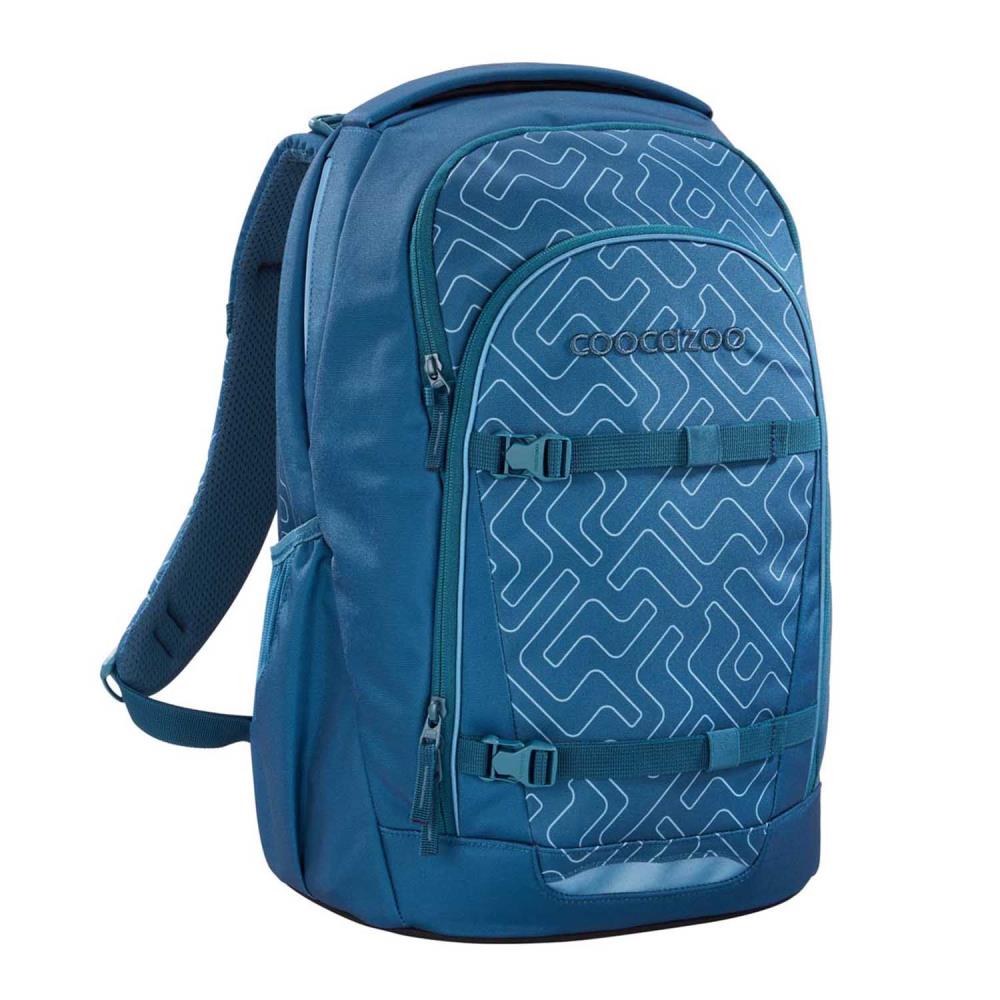Coocazoo Every Blue Maze Schulrucksack Set 2tlg.