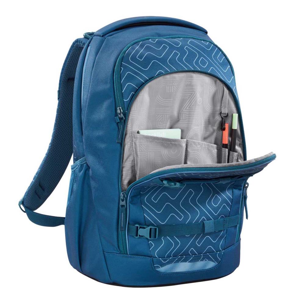 Coocazoo Every Blue Maze Schulrucksack Set 2tlg.
