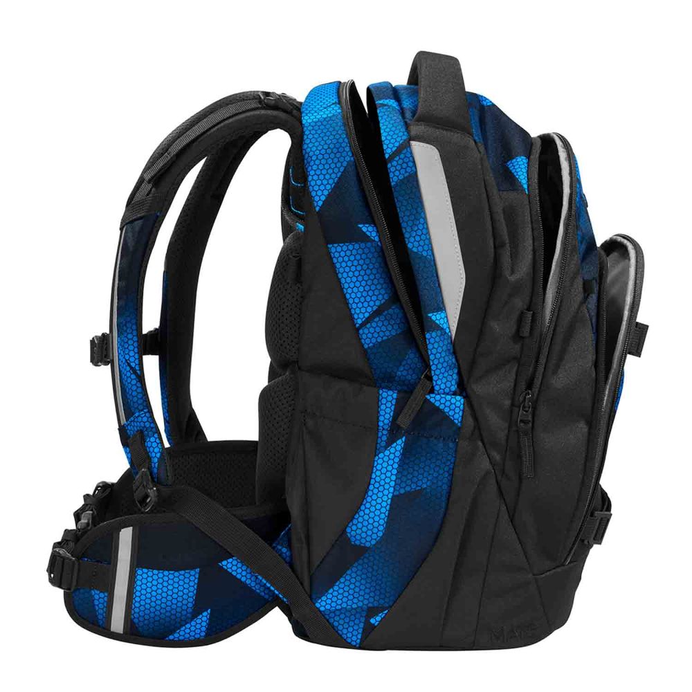 Coocazoo Mate Electric Ice Schulrucksack Set 3tlg.