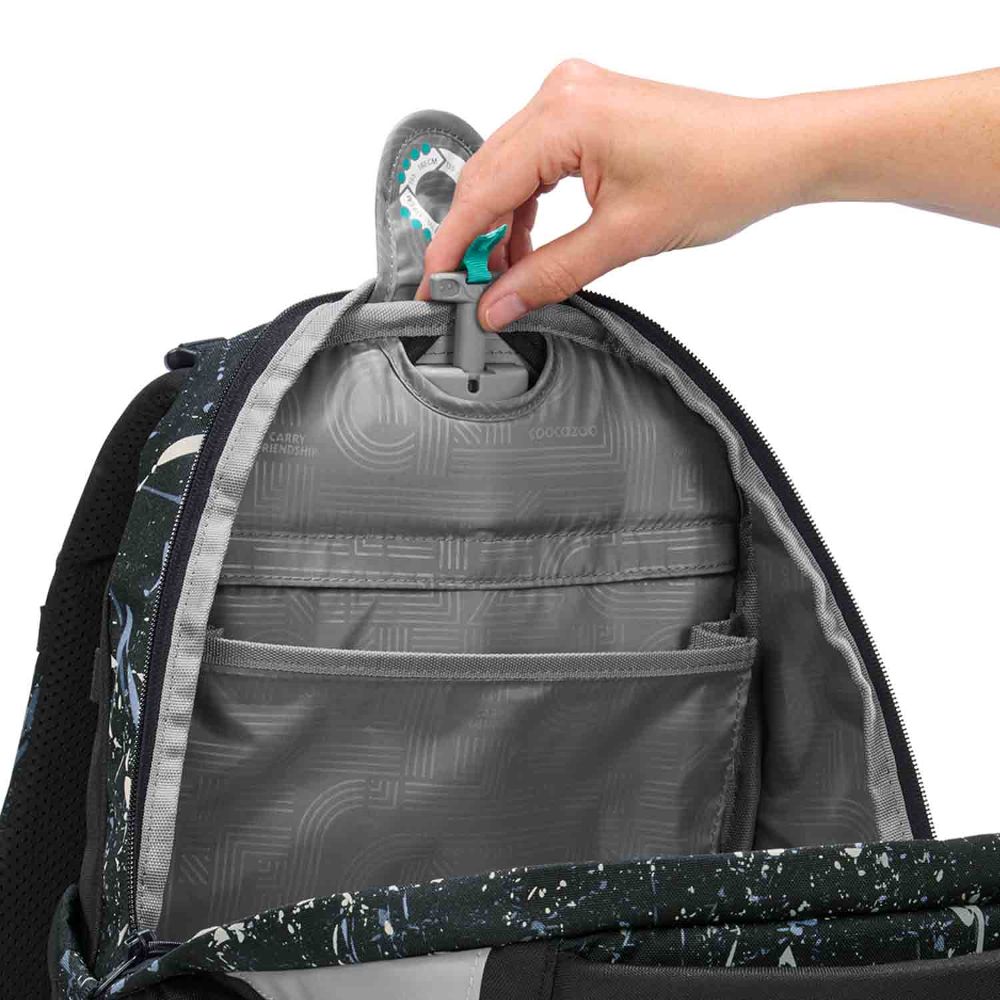 Coocazoo Mate Reflective Splash Schulrucksack Set 3tlg.