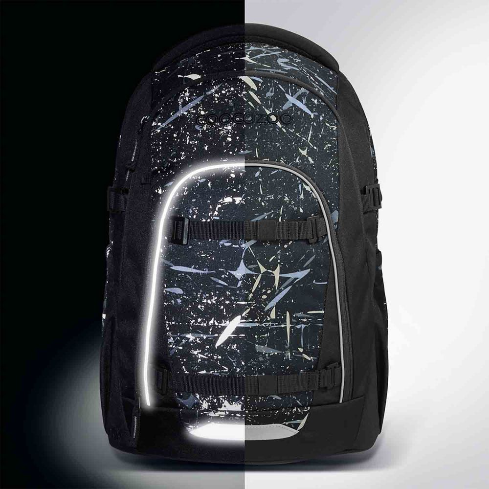 Coocazoo Mate Reflective Splash Schulrucksack Set 2tlg.