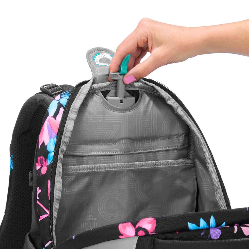 Coocazoo Mate Floral Artnight Schulrucksack Set 3tlg.