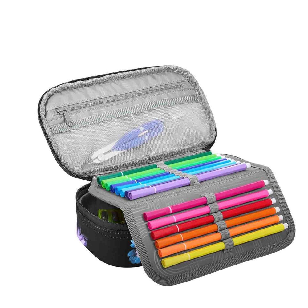 Coocazoo Mate Floral Artnight Schulrucksack Set 3tlg.