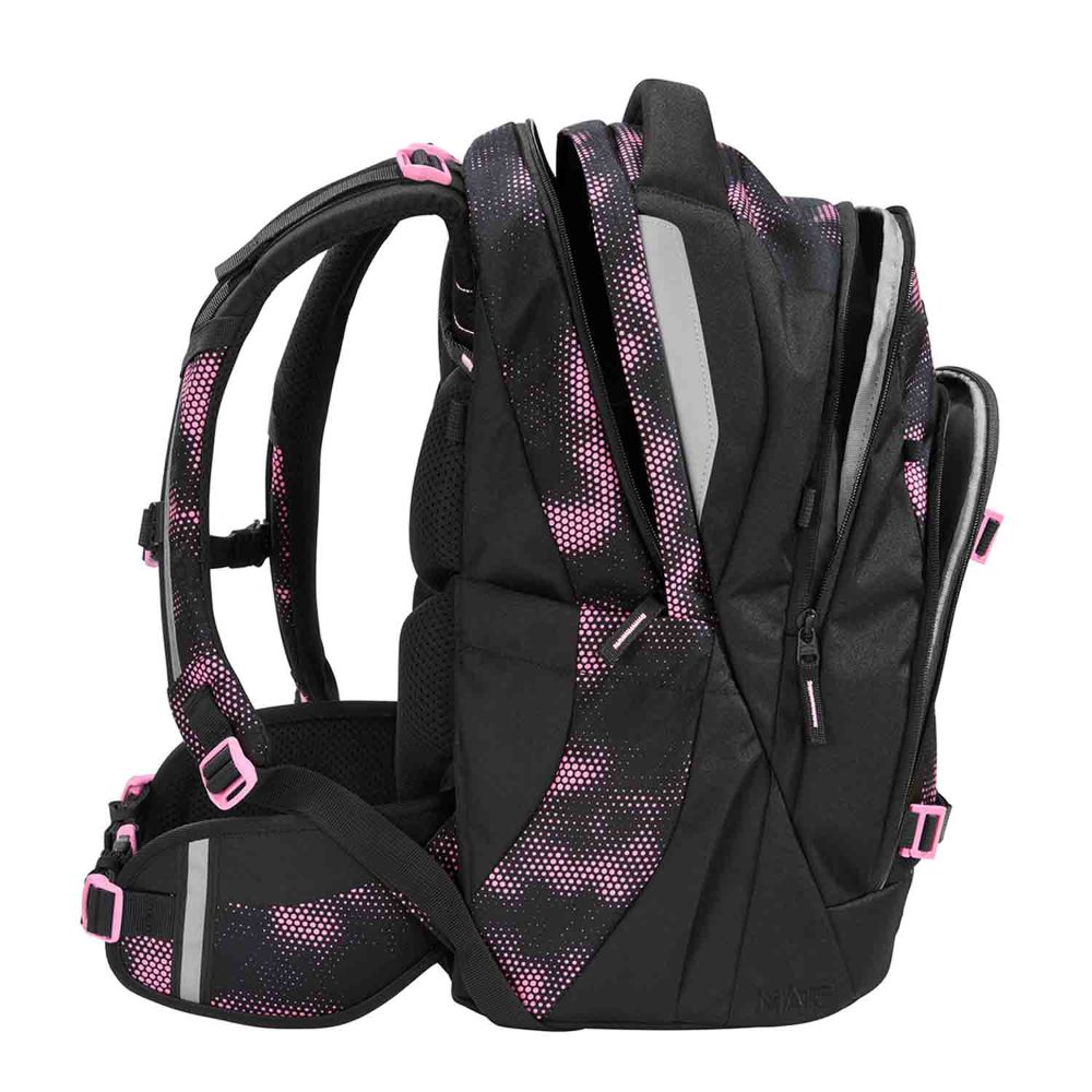 Coocazoo Mate Pink Illusion Schulrucksack Set 3tlg.