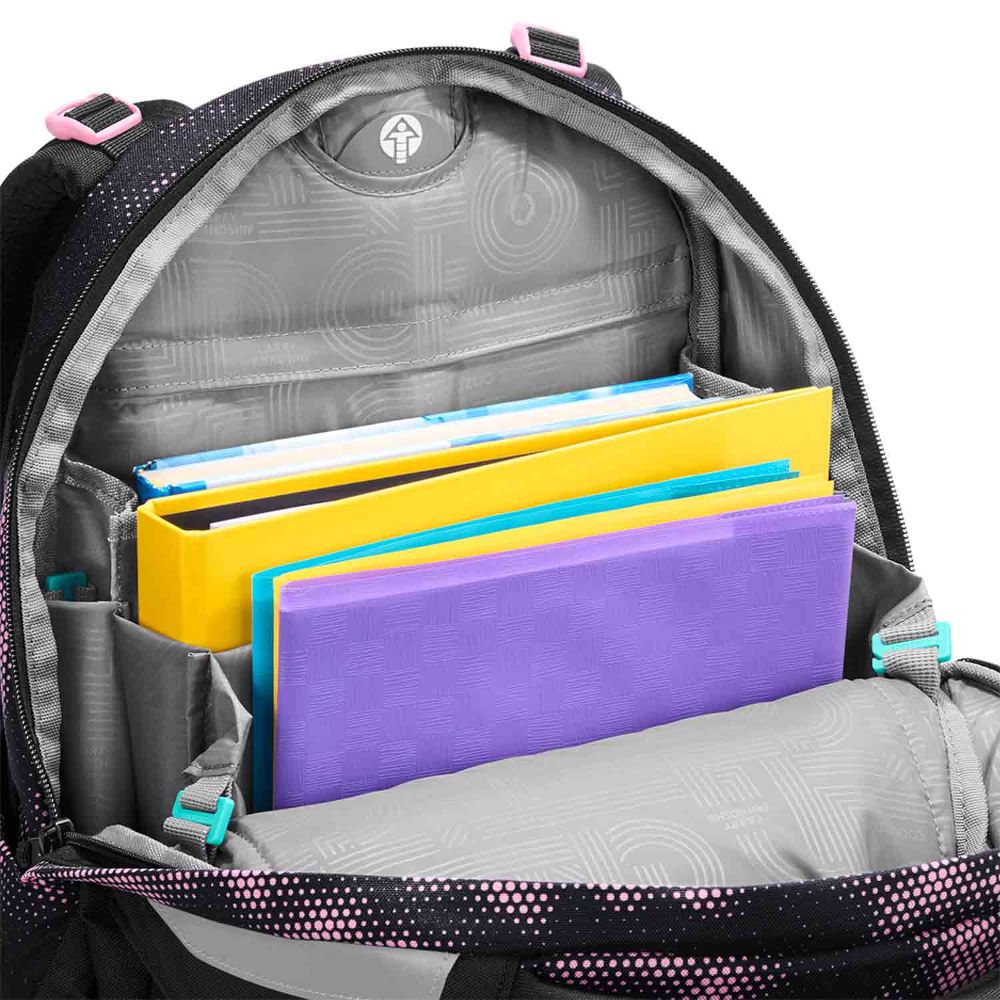 Coocazoo Mate Pink Illusion Schulrucksack Set 3tlg.