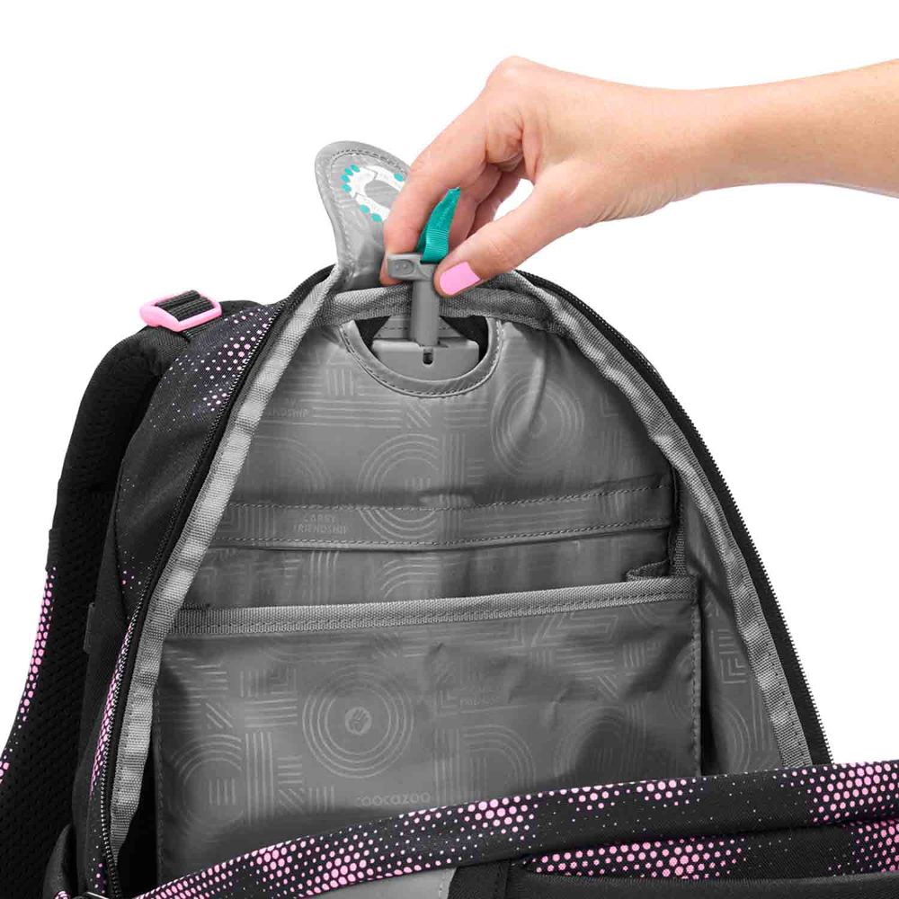 Coocazoo Mate Pink Illusion Schulrucksack Set 3tlg.