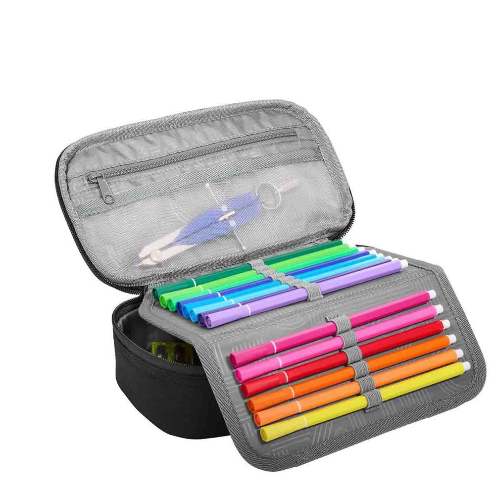 Coocazoo Mate Black Coal Schulrucksack Set 3tlg.