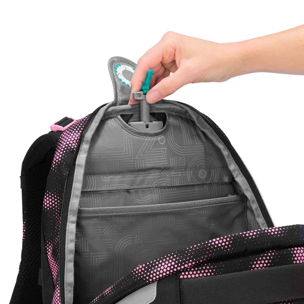 Coocazoo Porter Pink Illusion Schulrucksack Set 2tlg.