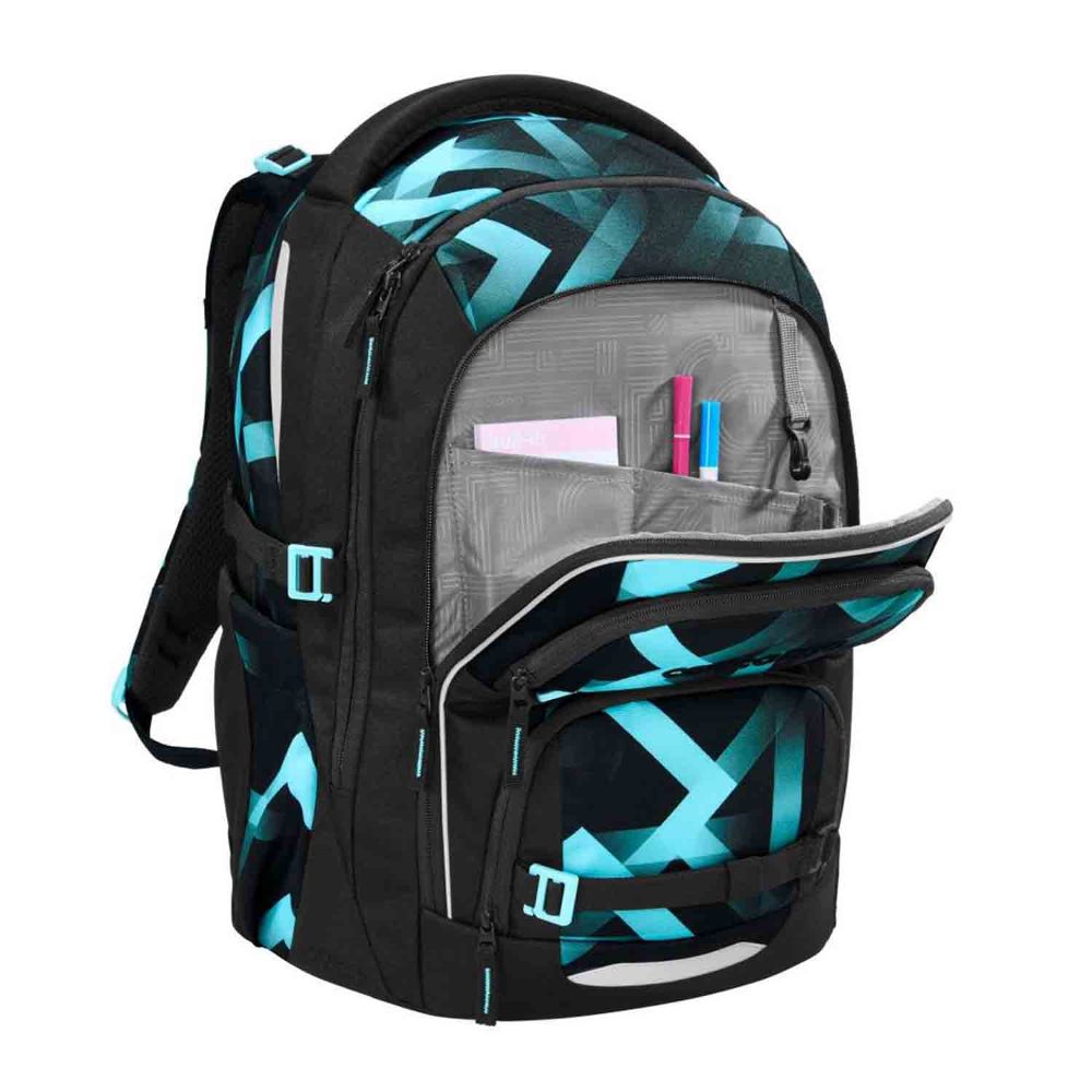 Coocazoo Porter Laser Lights Schulrucksack Set 2tlg.