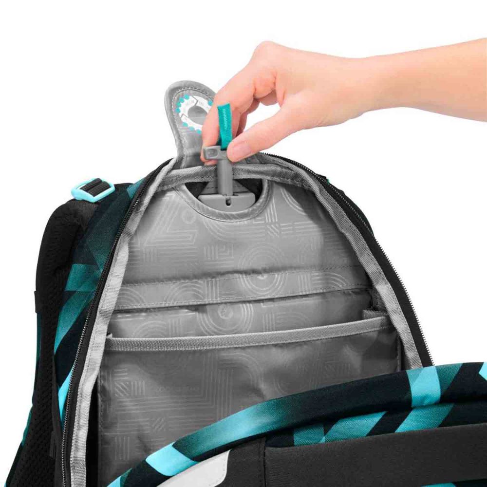 Coocazoo Porter Laser Lights Schulrucksack Set 2tlg.