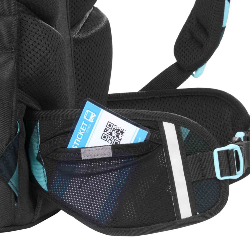 Coocazoo Porter Laser Lights Schulrucksack Set 2tlg.