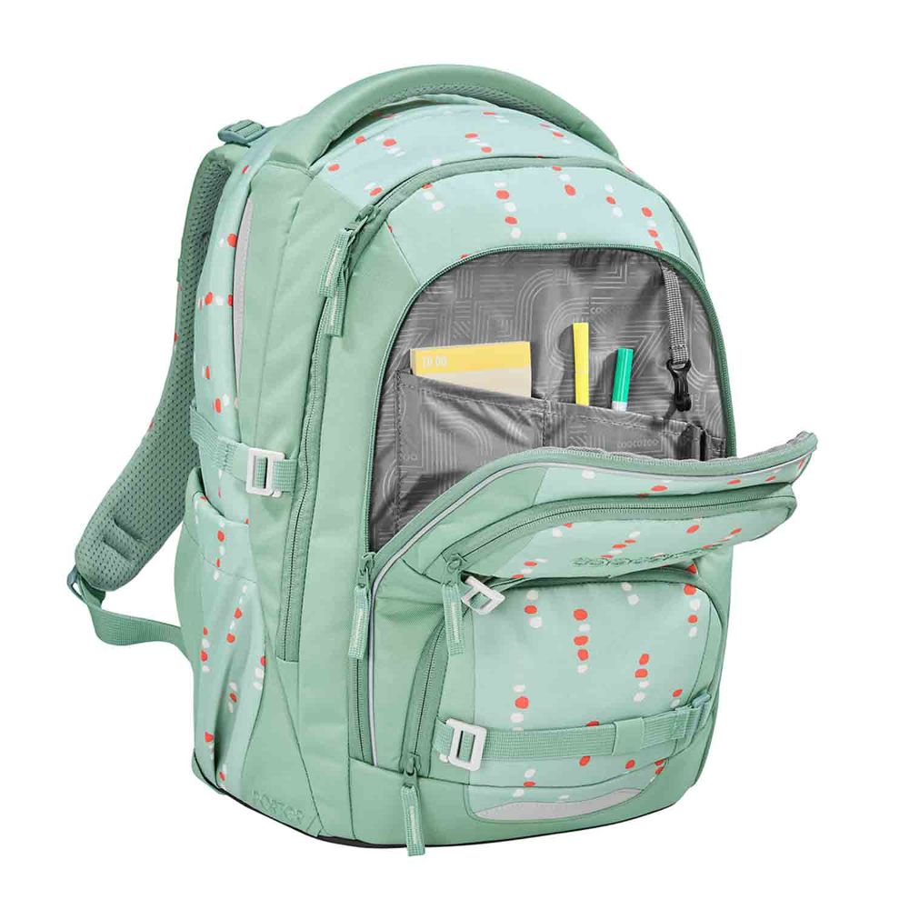 Coocazoo Porter Dancing Dots Schulrucksack Set 2tlg.