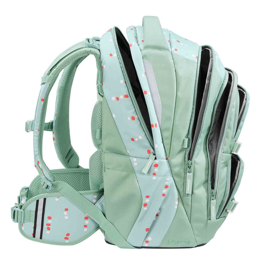 Coocazoo Porter Dancing Dots Schulrucksack Set 2tlg.