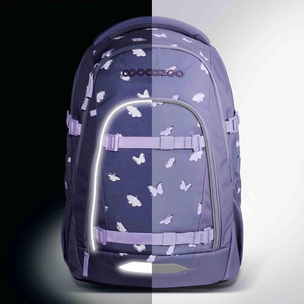 Coocazoo Mate Reflective Wings Schulrucksack Set 3tlg.