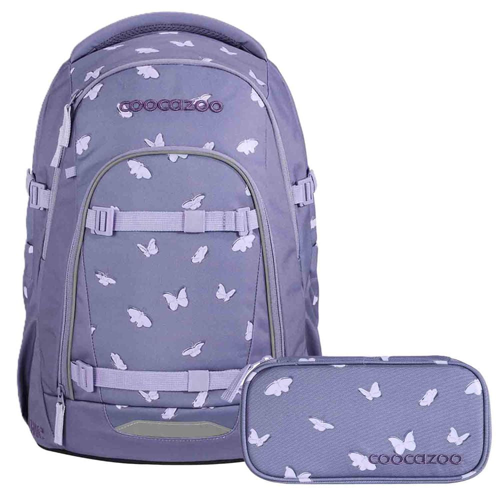 Coocazoo Mate Reflective Wings Schulrucksack Set 2tlg.