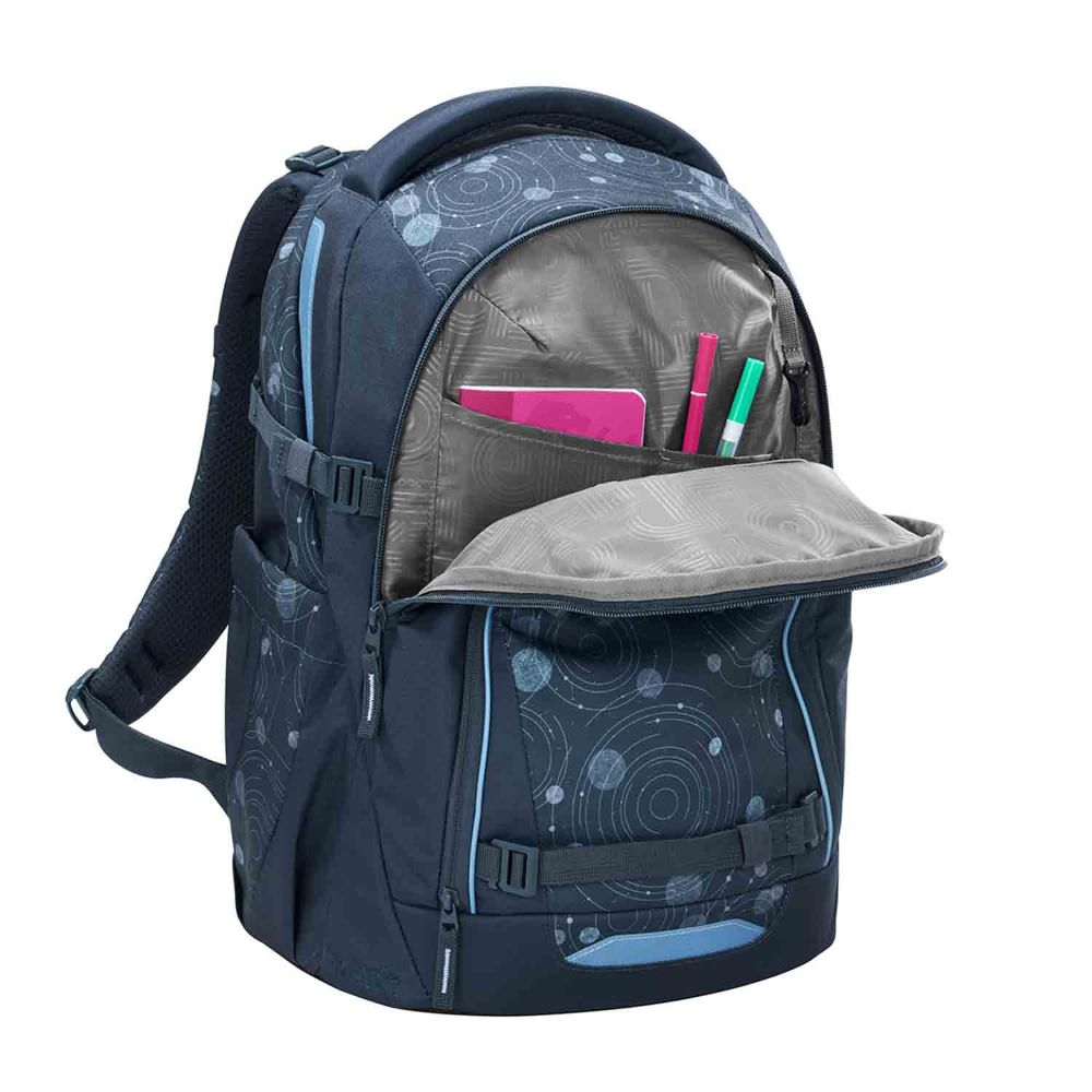 Coocazoo Mate Blue Orbit Schulrucksack Set 3tlg.