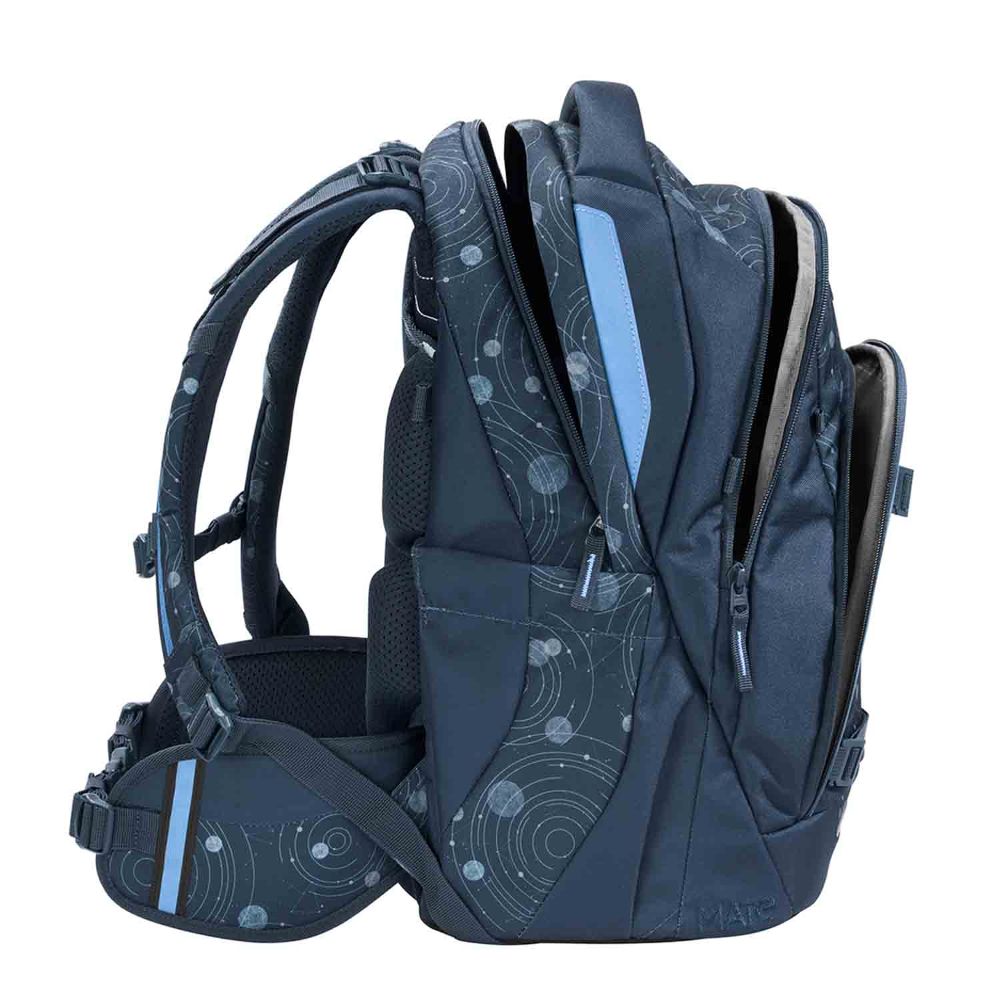 Coocazoo Mate Blue Orbit Schulrucksack Set 2tlg.