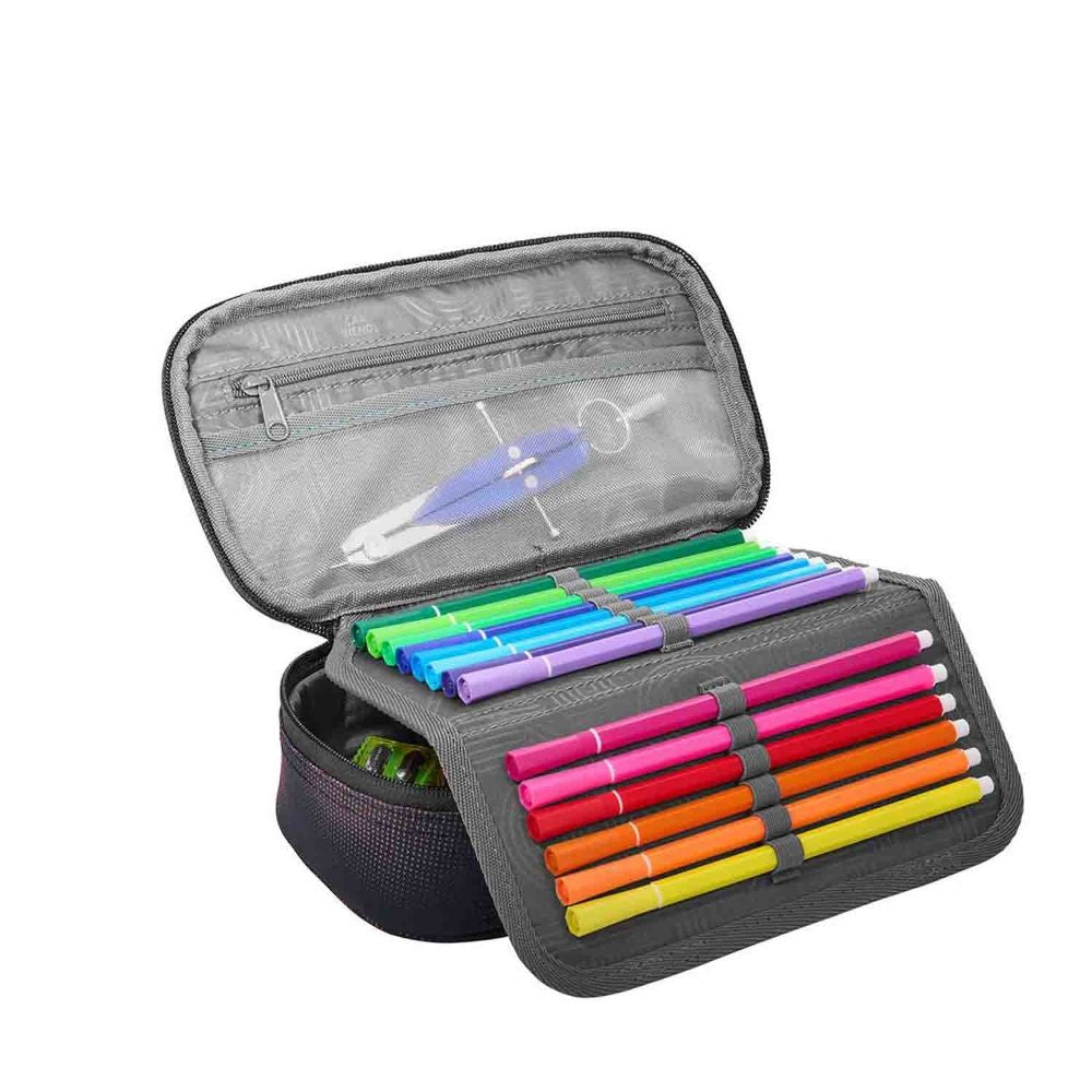 Coocazoo Mate Rainbow Illusion Schulrucksack Set 2tlg.